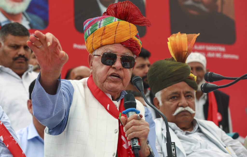 Those who want to divide Jammu and Kashmir failed today: Farooq Abdullah
