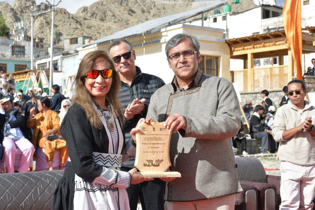 First Lady calls for endless initiatives to protect Ladakh’s unique ecosystem