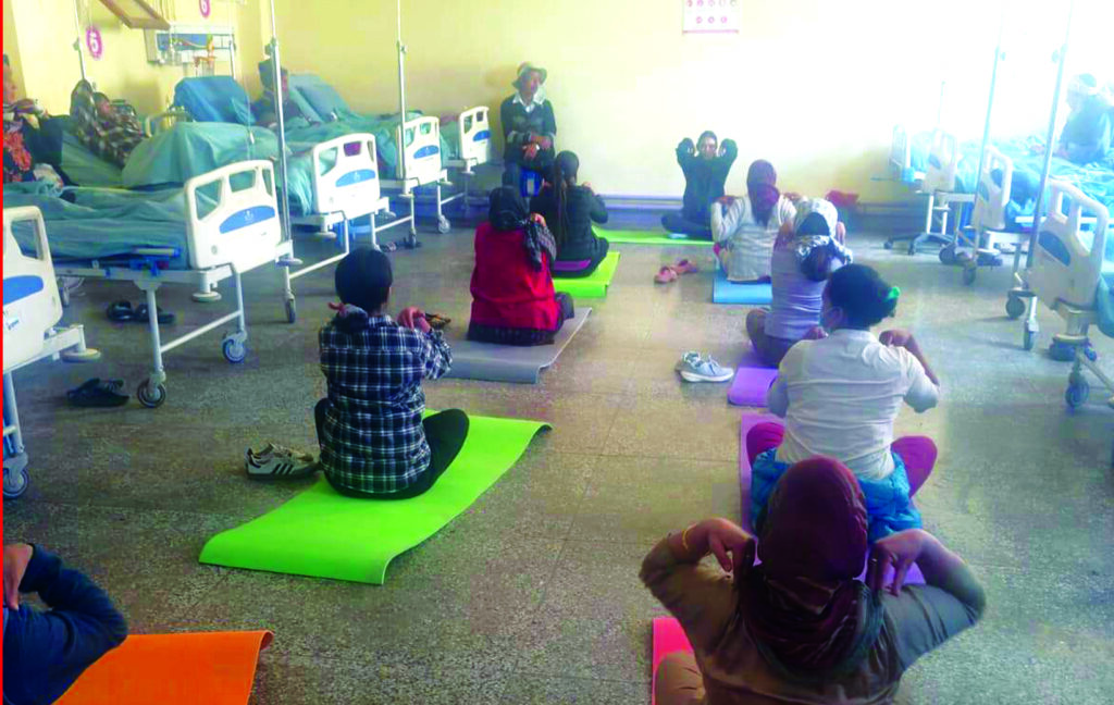 SNM Hospital integrates Yoga into Patient Care with Weekly Wellness Sessions