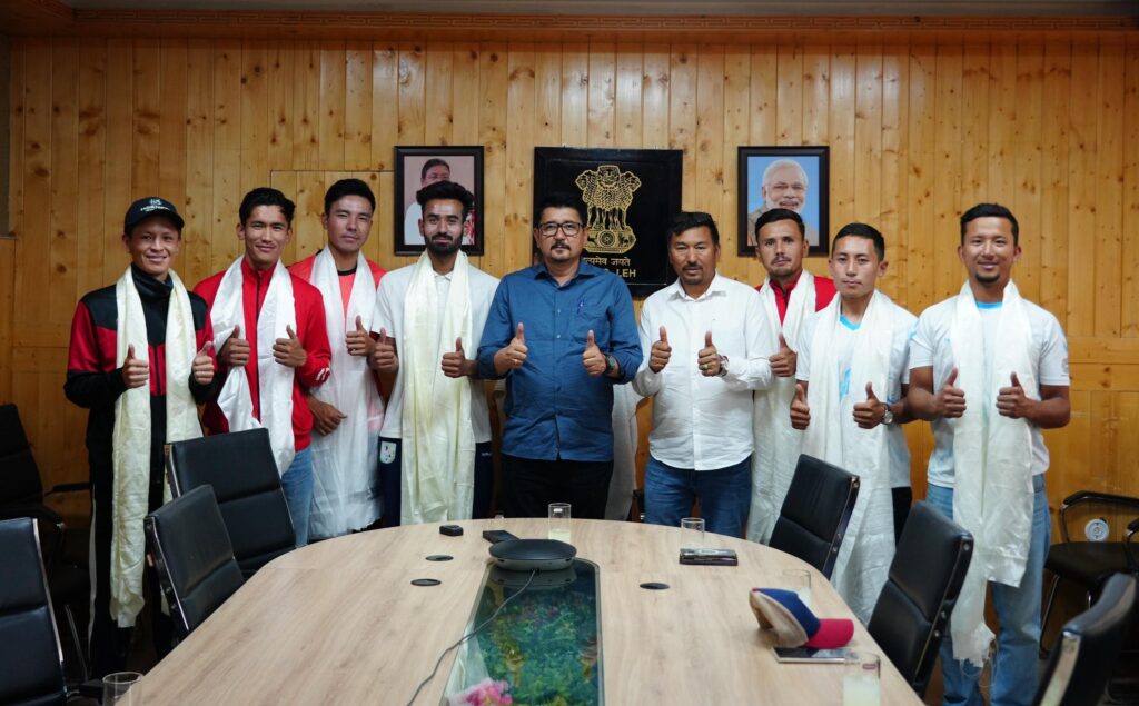 In a first, Ladakh to compete in Durand Cup; CEC wishes luck, PUMA to sponsor CEC LAHDC Leh Adv Tashi Gyalson
