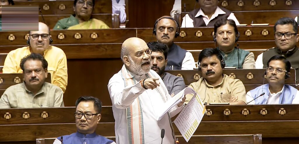 PoJK was given by Congress, but only BJP govt will bring it back: Shah in RS