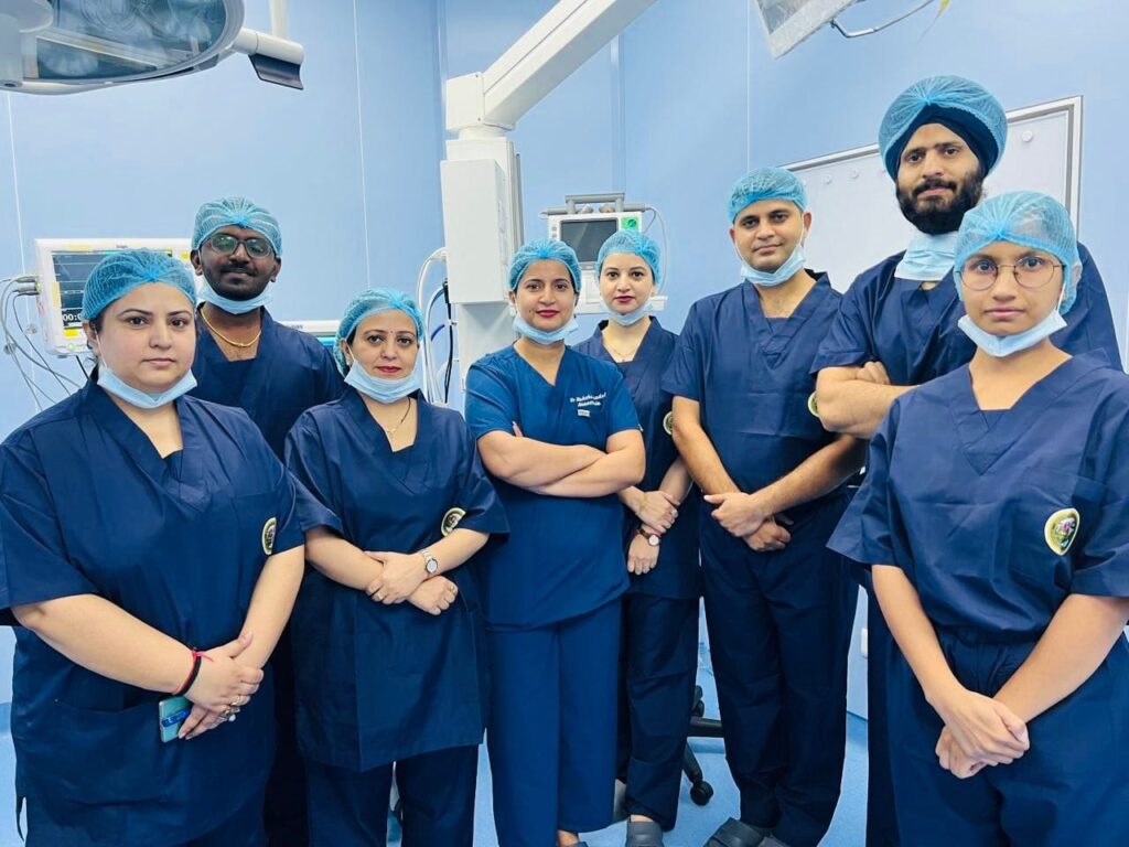 A team of ENT and anaesthesia specialists at AIIMS Jammu successfully performed a thyroidectomy, marking a milestone in the institute’s specialized surgical services under the leadership of Prof (Dr) Shakti Kumar Gupta.