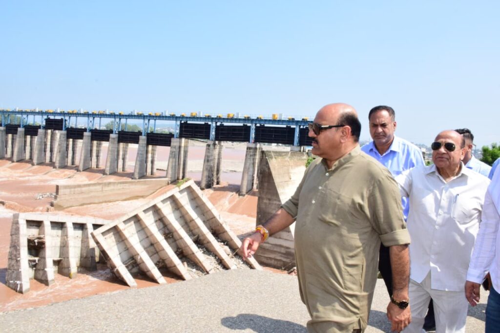 Dy CM visits Flood-Hit areas in Jammu, assures Relief and Restoration measures