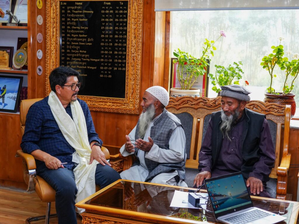 Turtuk Delegation calls on Gyalson, expresses gratitude for developmental projects
