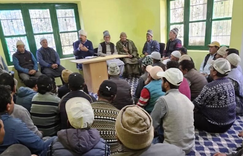 Dr Akhoon stresses Community Role, launches Development vision for Sangrah