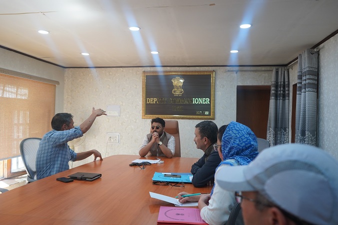 District Admin Charts Roadmap to Make Leh City Garbage-Free under SBM-U 2.0