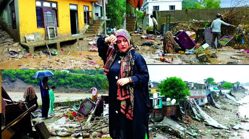 Caught Between Floods and Cross-Border Shelling, residents along LoC Plead for Safer Homes