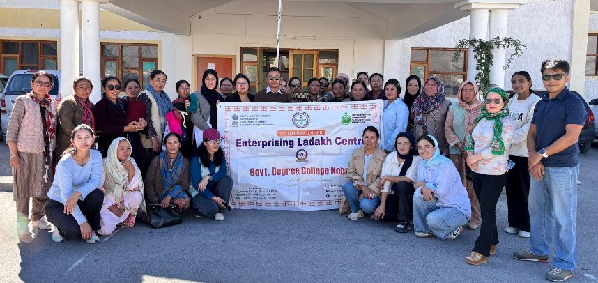 GDC Nobra wraps up Entrepreneurship Workshop, empowers Youth & Women