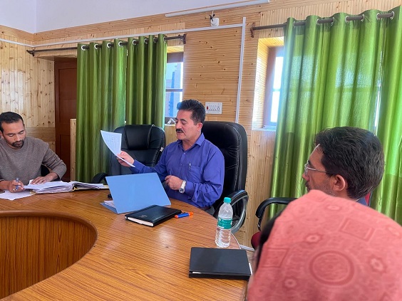 AERO Reviews SIR Preparations at Khaltsi, Stresses Vigilance