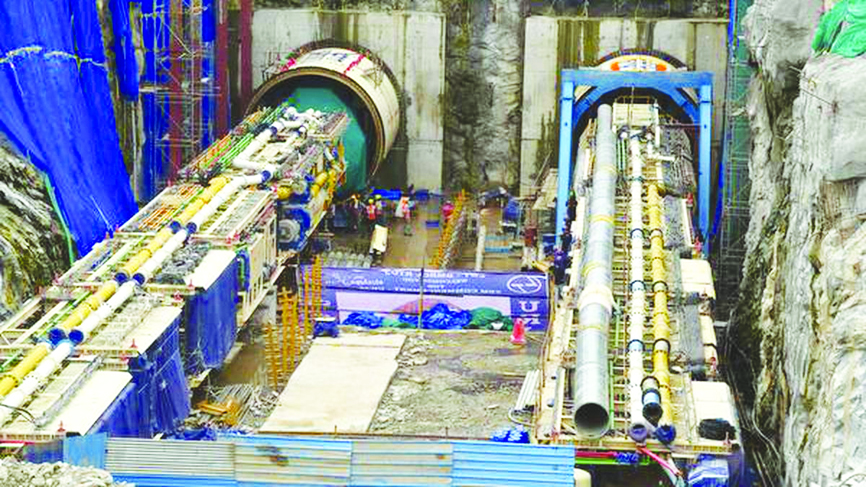 India’s longest rail tunnel: Tunnel boring machine operators cut through treacherous Himalayas