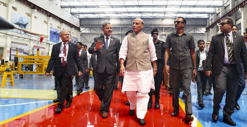 Rajnath Singh calls for 100% domestic defence production