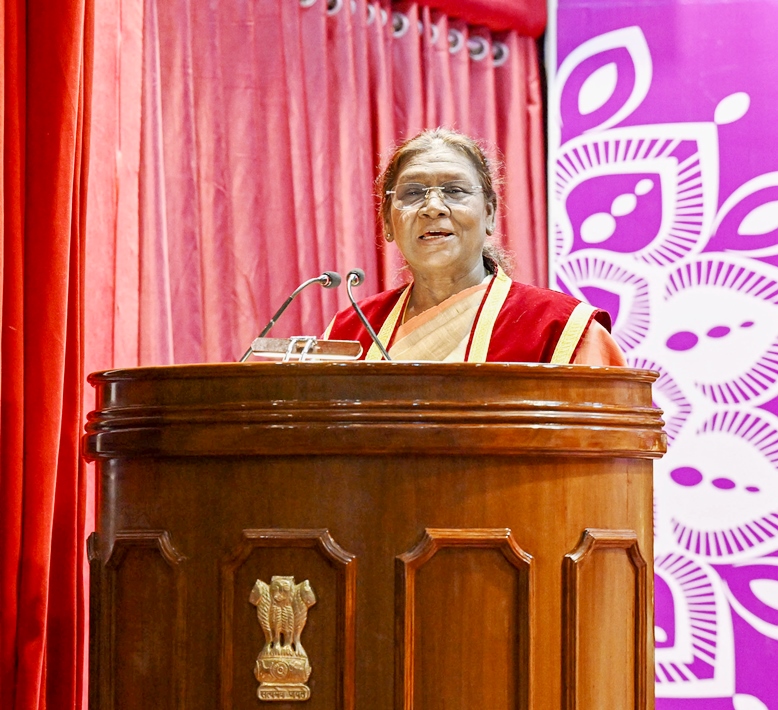 President Murmu urges youth to contribute towards making India developed by 2047