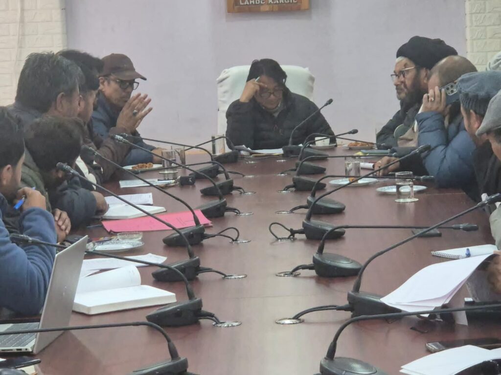 EC Feroz pushes for faster completion of pending tourism projects in Kargil