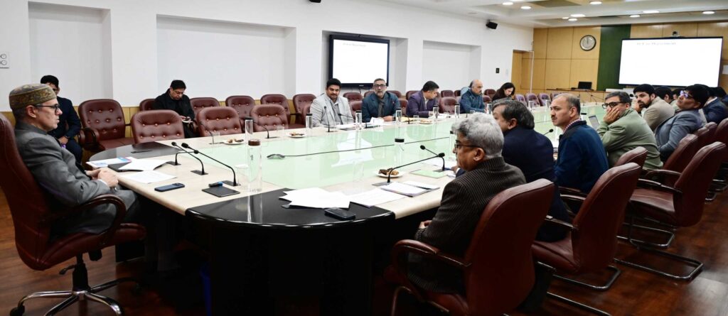 CM Omar Abdullah Chairs Key Cabinet Meeting Ahead of J&K Budget Session