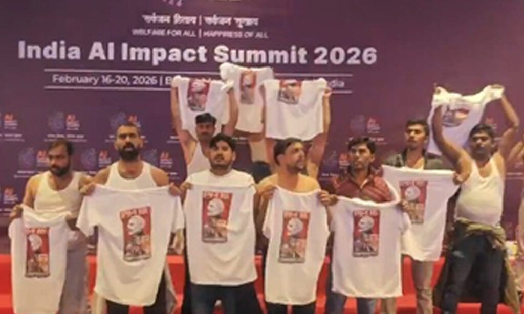 Delhi Police: Congress ‘Shirtless’ AI Summit Protest Copied Nepal’s Gen-Z Tactics to Defame India
