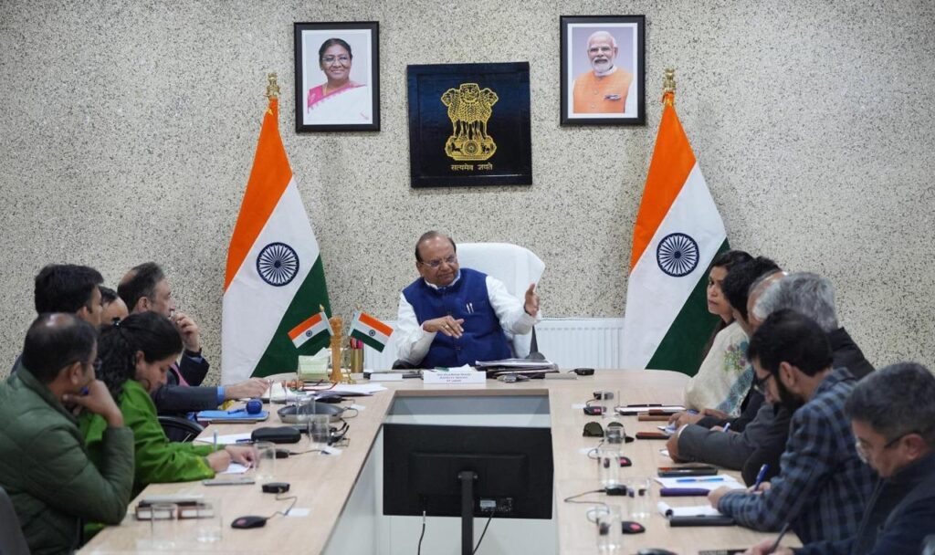 LG Saxena calls for focused governance to position Ladakh among the best UTs