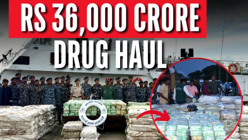 Andamans Bonfire: 6,000+ kg Meth Worth Rs 36,000 Crore Goes Up in Smoke