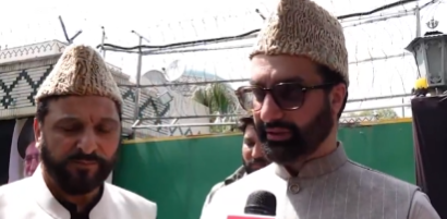 Mirwaiz Umar Farooq leads Kashmir delegation to Iran embassy, expresses solidarity with Tehran
