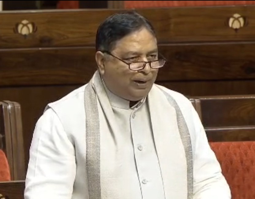 MP Sat Sharma outlines Winter power crisis of J&K in Rajya Sabha