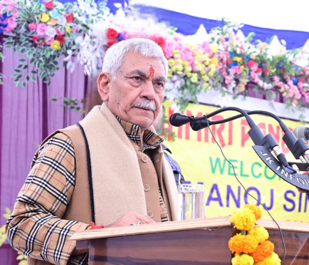 LG Manoj Sinha attends Navreh celebrations in Jammu