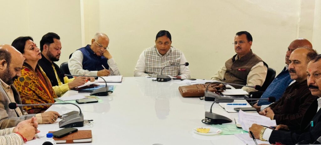 BJP reviews organization across J&K; Sat Sharma calls for grassroots empowerment