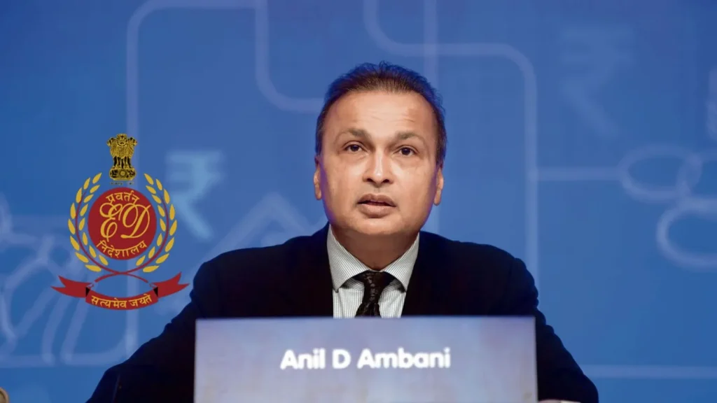 ED Attaches ₹3,034 Crore Assets in Money Laundering Probe Against Anil Ambani’s Reliance Group