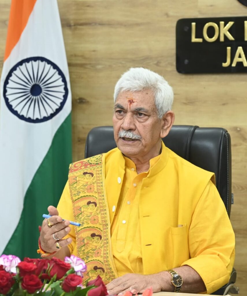 LG Sinha reviews preparedness for 100-day anti-drug campaign