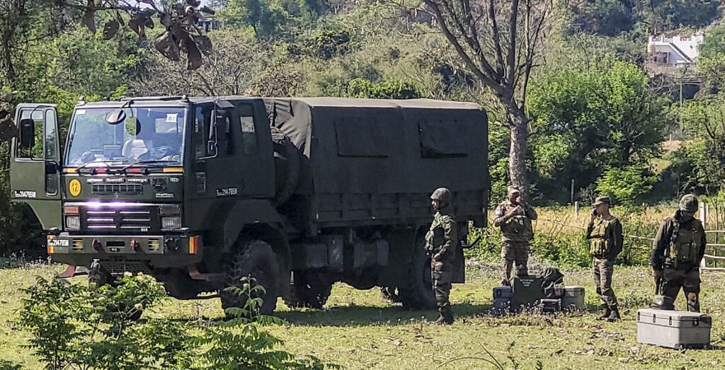 Search operation launched after suspicious movement in Samba