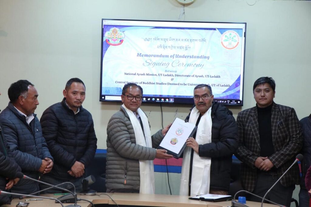 NAM Ladakh, CIBS forge pact to integrate Sowa-Rigpa into Public Health framework