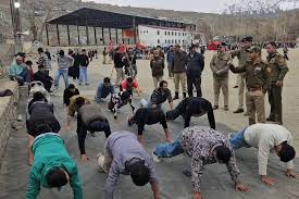 Leh Police launches orientation programme for SI, Constable Aspirants; over 3,000 join