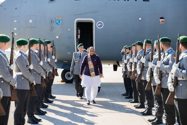 Hormuz Strait Disruptions Hit India Directly: Rajnath Singh in Germany