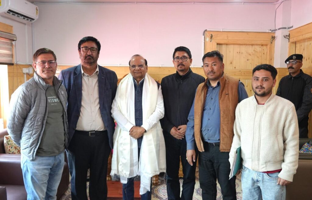 BJP delegation urges Lt Guv to establish ZEO Office at Marpothang, Niabat in Sankoo Zone