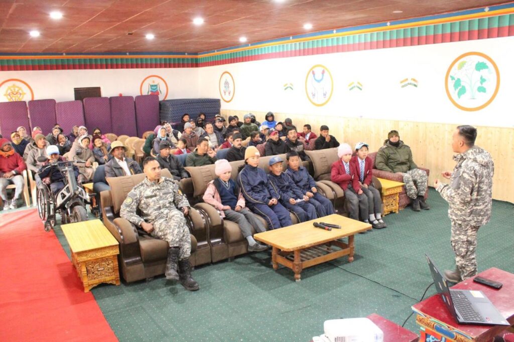 Fire and Fury Corps marks May Day with Worker outreach, awareness drive in Leh