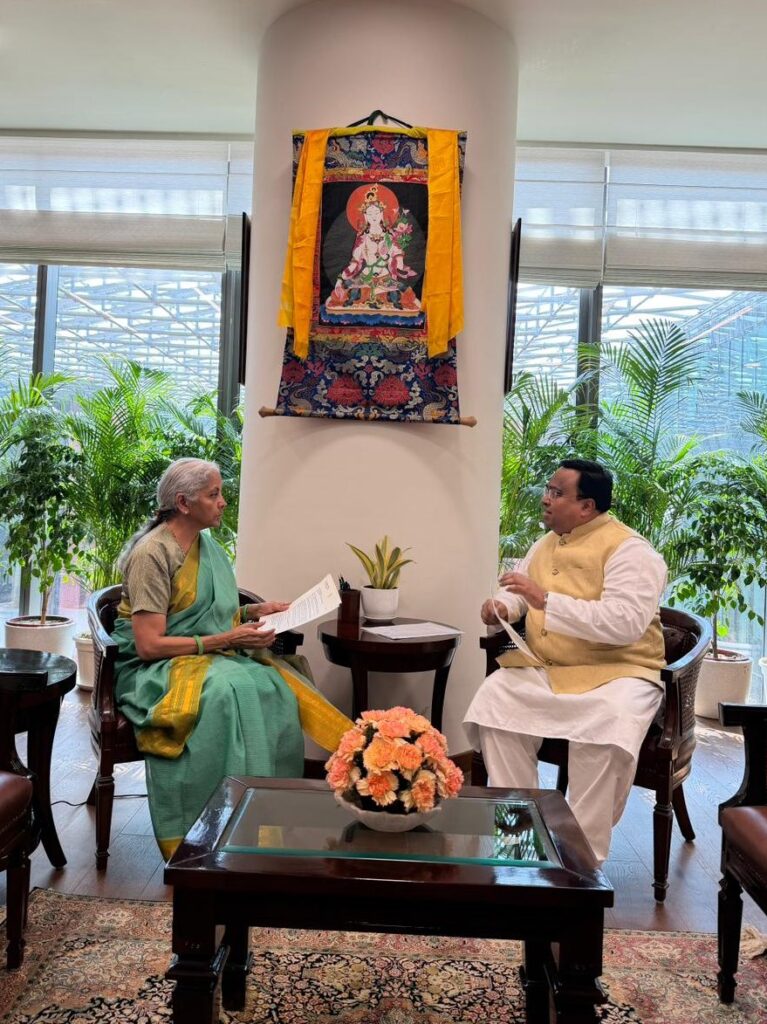 BJD MP meets FM, seeks structured GST Council deliberations to include petrol, diesel under GST