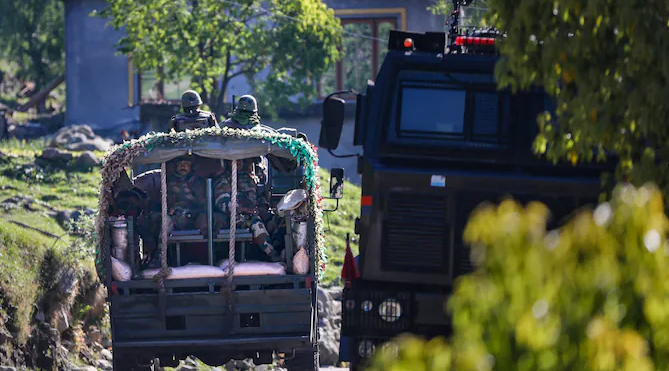 Anti-Terror Operation Enters Fourth Day In Rajouri’s Gambhir Mughlan Forest Area