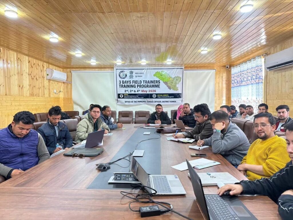 Kargil organises intensive workshop for Census trainers as 2027 exercise nears
