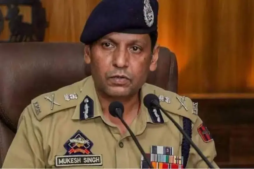 DGP Mukesh Singh stresses discipline and public-oriented policing in Ladakh