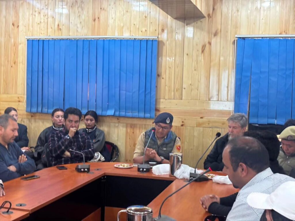 ARTO Kargil holds transport camp, road safety discussion in Zanskar