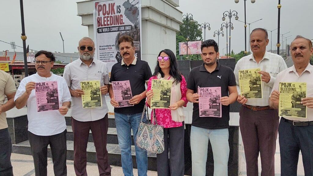 Parivartan, Displaced Persons Orgs seek global attention on Human Rights situation in PoJK