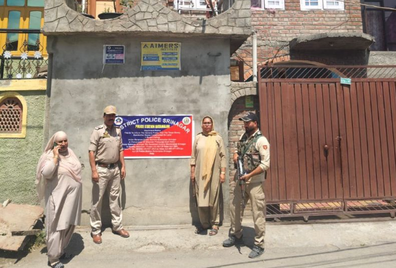 J&K Police Seize Drug Peddlers’ Assets Valued at Rs 4 Crore