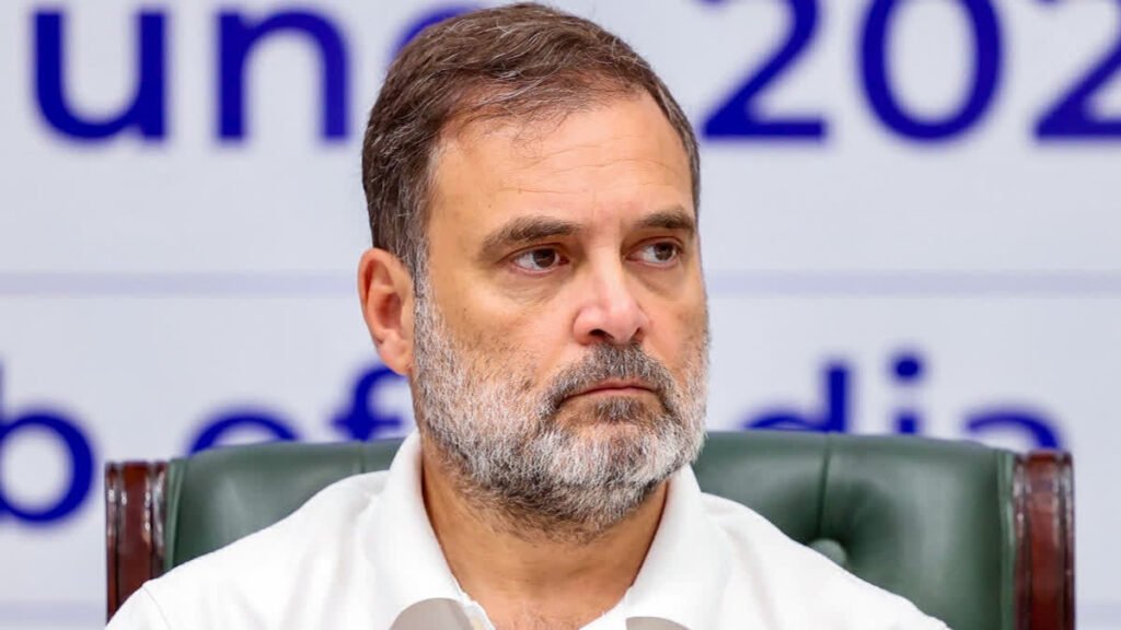 Rahul Slams Centre After Manipur Houses Torched