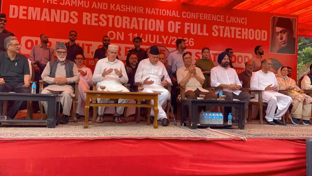 “If Not Delhi, Then Where?”: Omar Abdullah Announces July 20 Protest For J&K Statehood