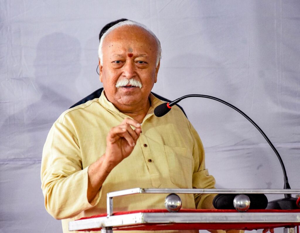 RSS chief to take part in ”contemporary motherhood” meet in Hyderabad on July 26