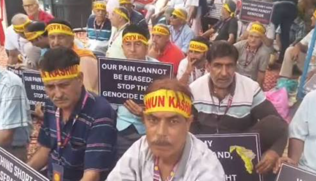 Panun Kashmir Launches Hunger Strike, Seeks Genocide Law and Separate Homeland