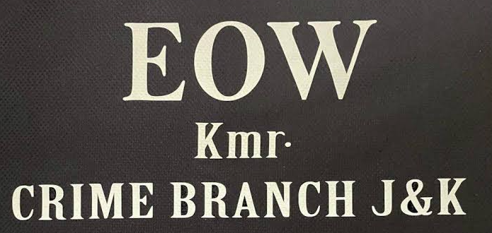 EOW Kashmir Arrests Alleged Fraudster in ₹93 Lakh Land, Property Fraud Case