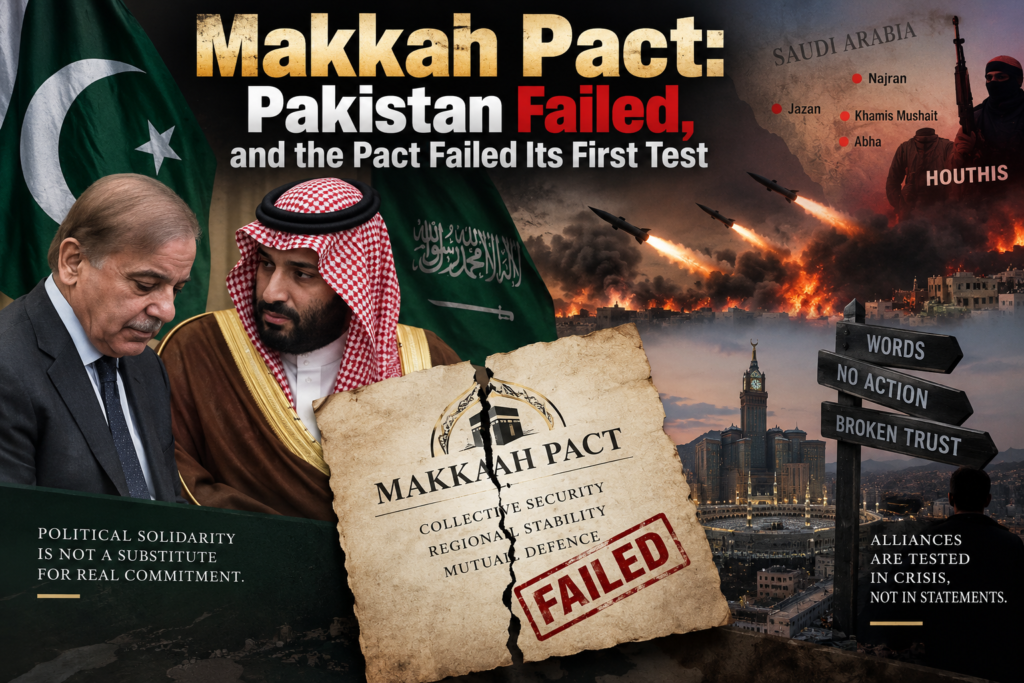 Makkah Pact: Pakistan Failed, and the Pact Failed Its First Test
