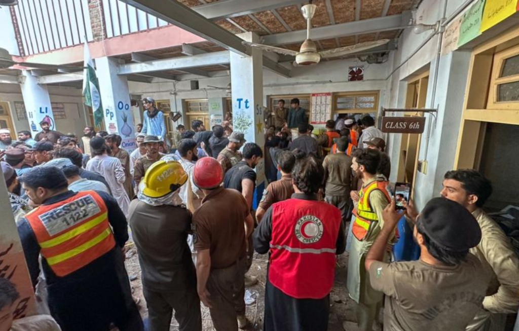 29 Killed, Over 40 Injured as School Roof Collapses in Pakistan’s Peshawar